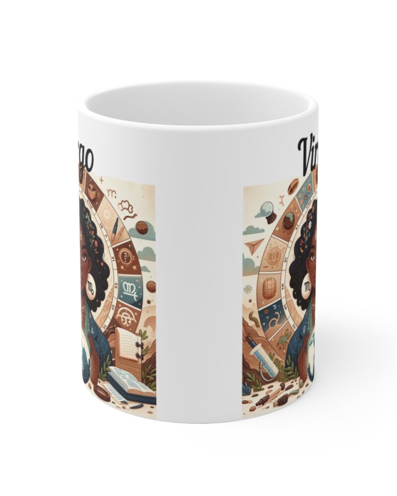 Women's Virgo Zodiac Ceramic Mug 11oz - Image 2