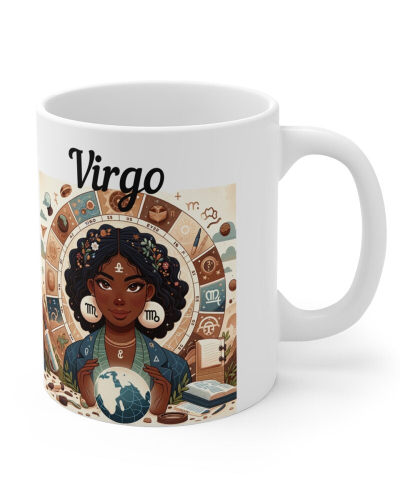 Women's Virgo Zodiac Ceramic Mug 11oz - Image 4