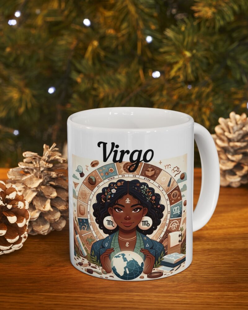 Women's Virgo Zodiac Ceramic Mug 11oz - Image 9
