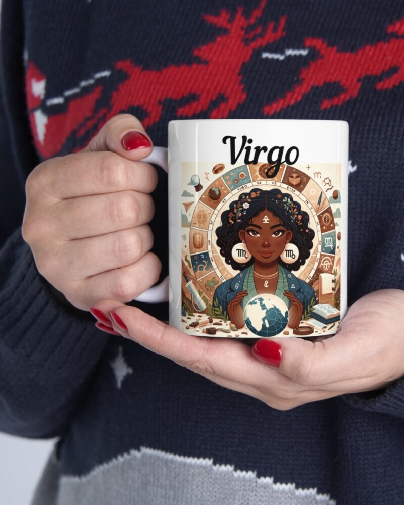Women's Virgo Zodiac Ceramic Mug 11oz - Image 11