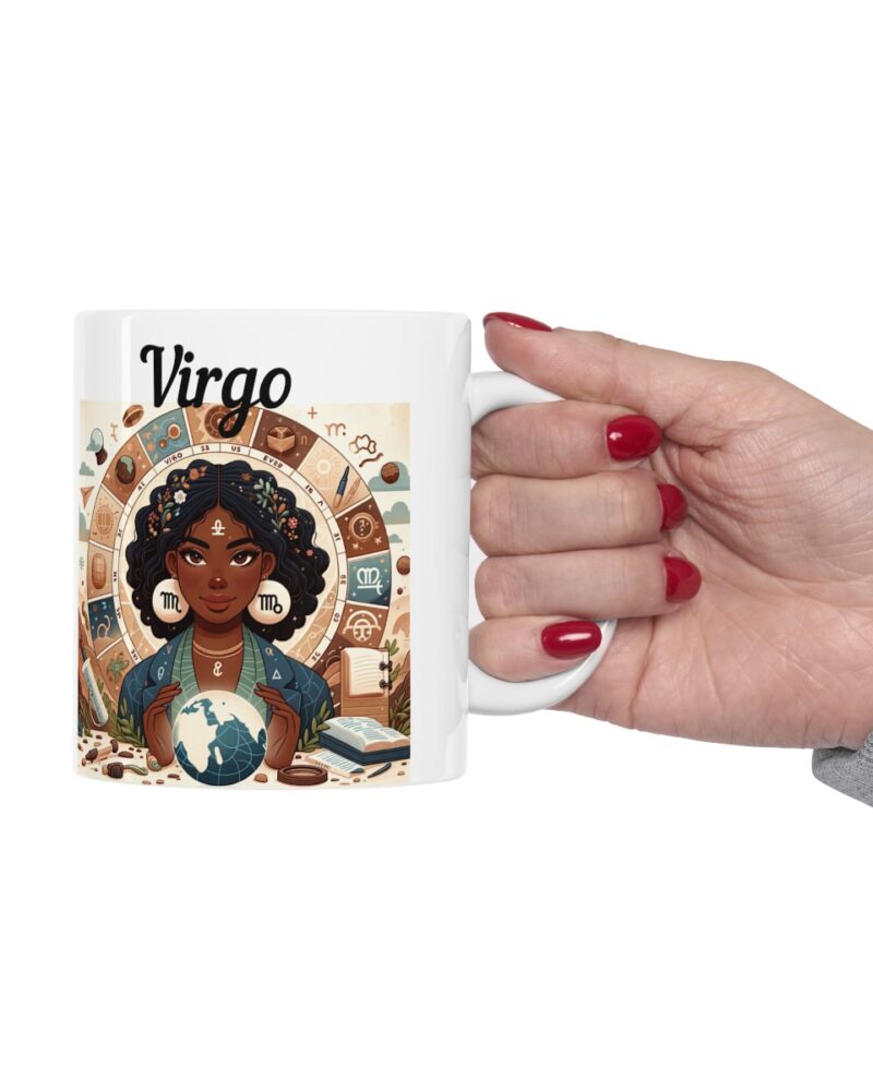 Women's Virgo Zodiac Ceramic Mug 11oz - Image 12