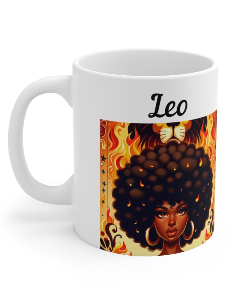 Women's Leo Zodiac Ceramic Mug 11oz - Image 3