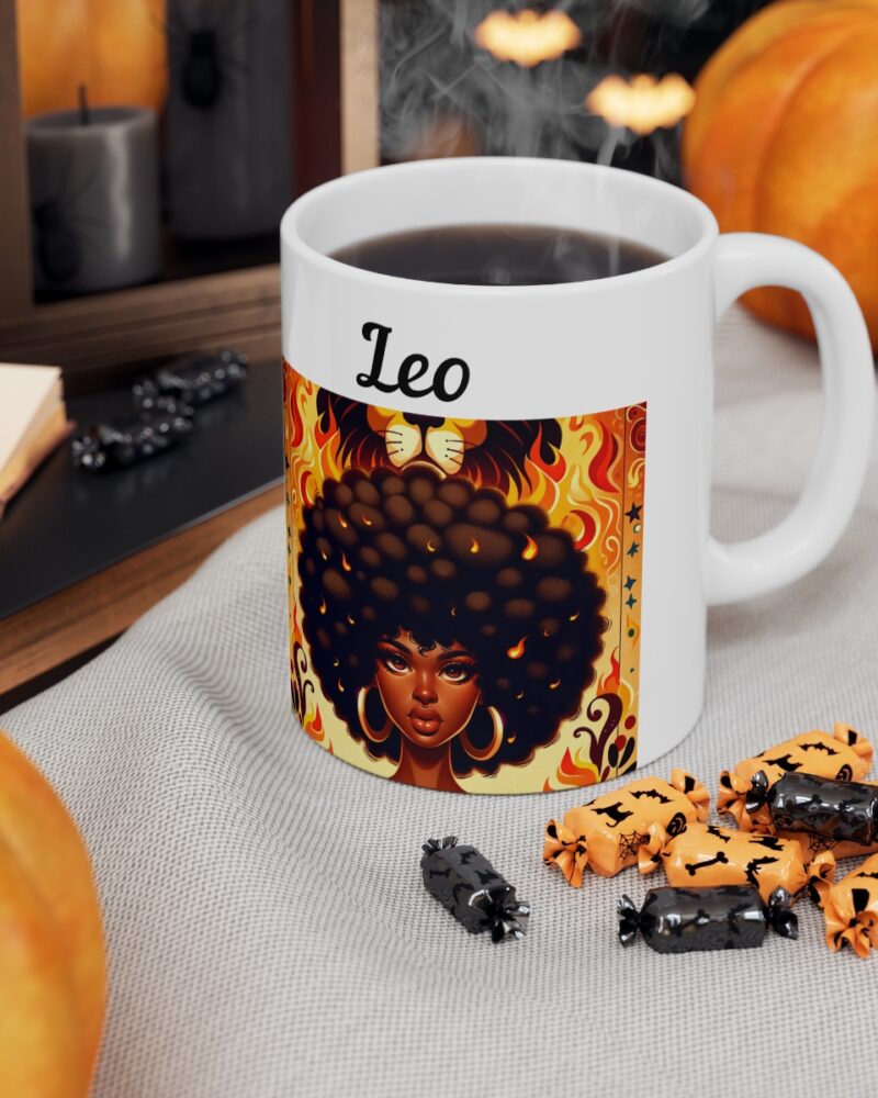 Women's Leo Zodiac Ceramic Mug 11oz - Image 7