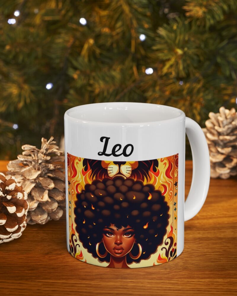 Women's Leo Zodiac Ceramic Mug 11oz - Image 9