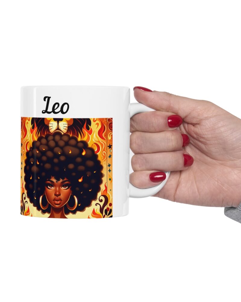 Women's Leo Zodiac Ceramic Mug 11oz - Image 12