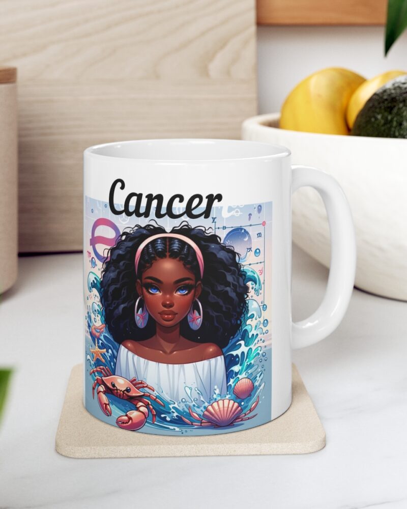 Women's Cancer Zodiac Ceramic Mug 11oz - Image 8
