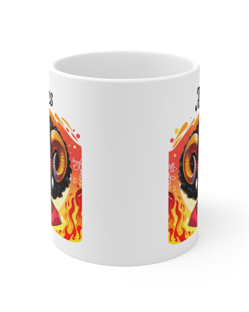 Women's Aries Zodiac Ceramic Mug 11oz - Image 2