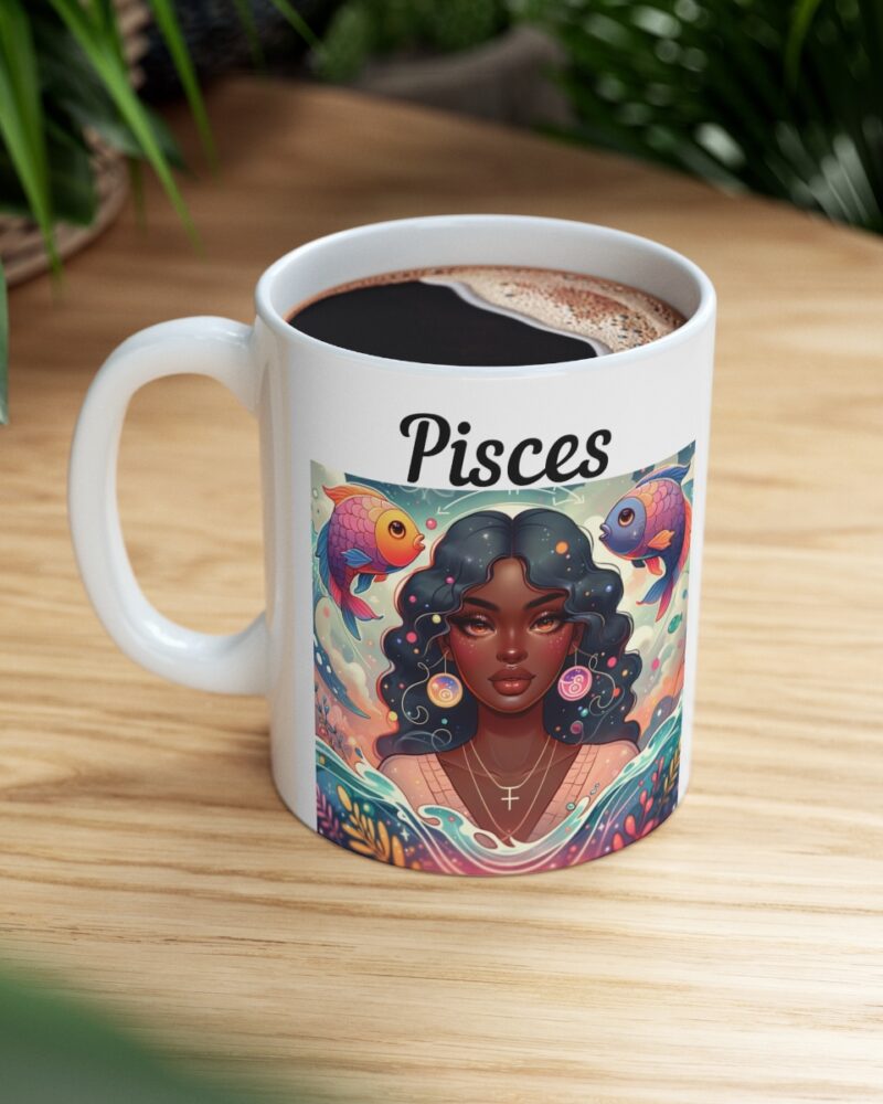 Women's Pisces Zodiac Ceramic Mug 11oz