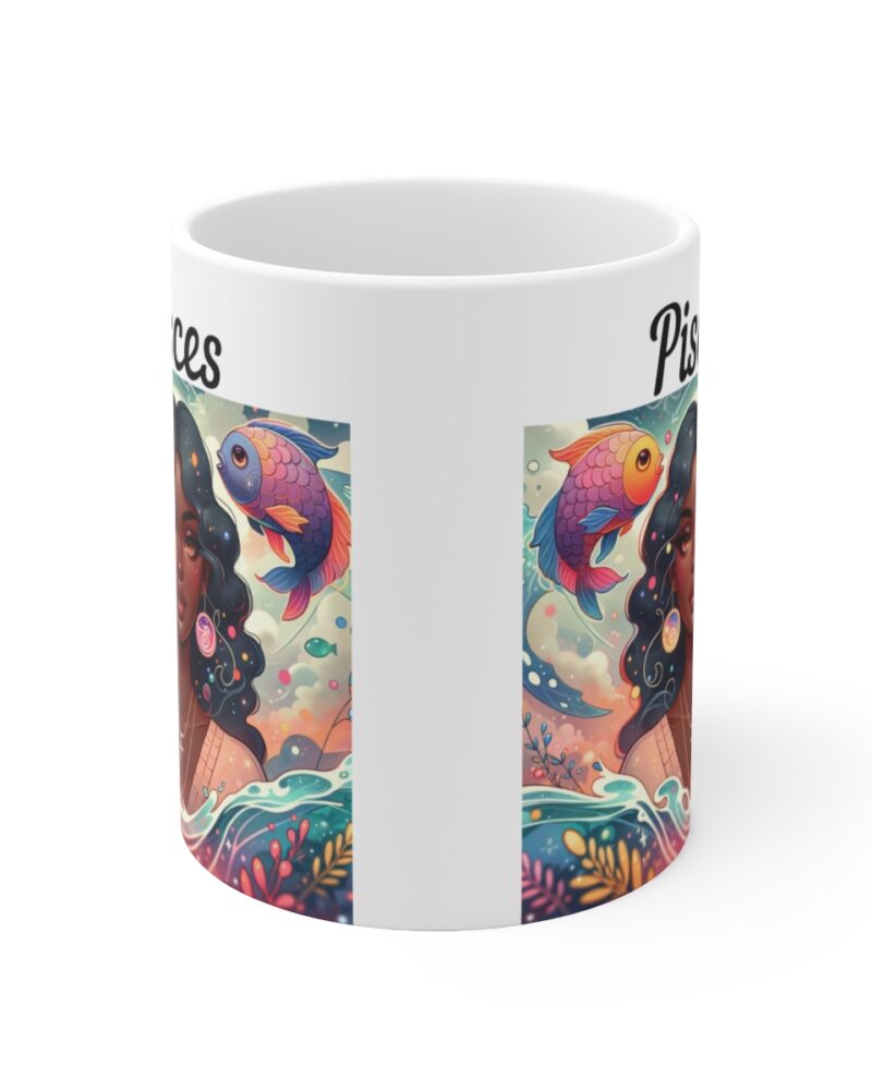 Women's Pisces Zodiac Ceramic Mug 11oz - Image 2