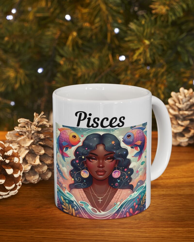 Women's Pisces Zodiac Ceramic Mug 11oz - Image 9