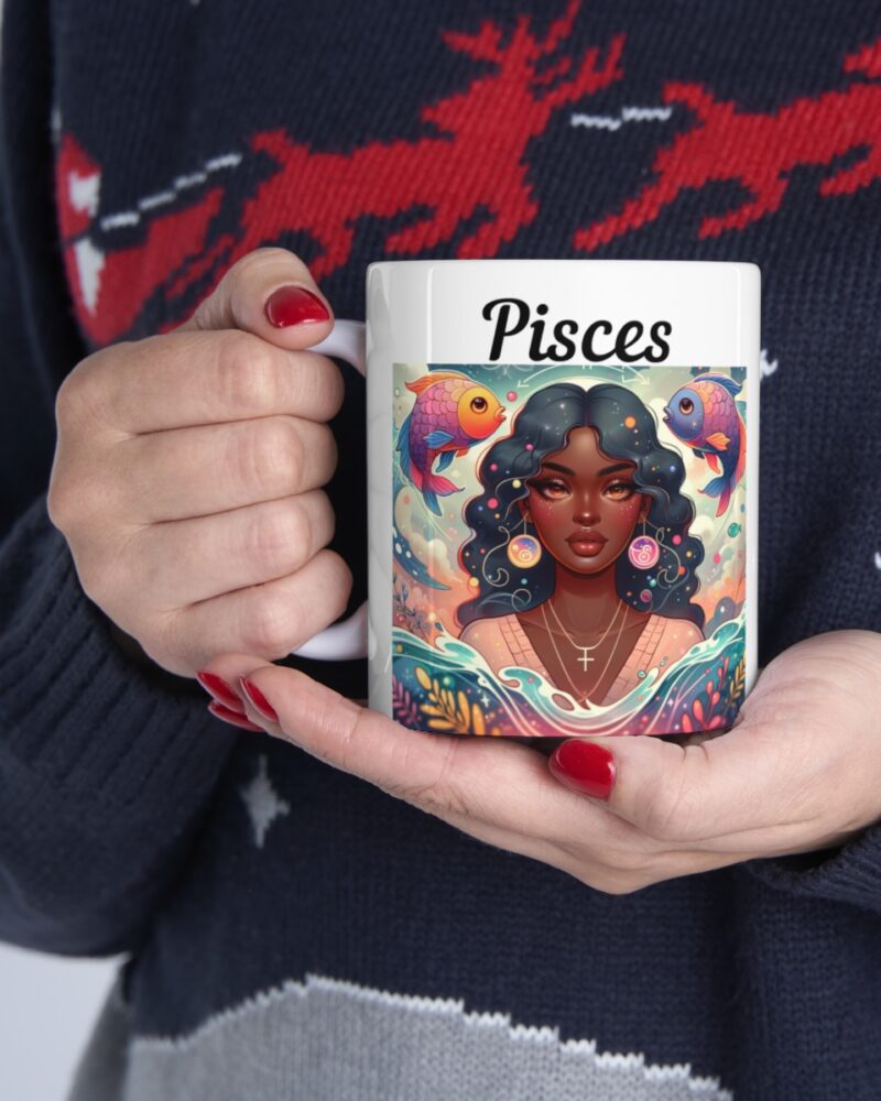 Women's Pisces Zodiac Ceramic Mug 11oz - Image 11