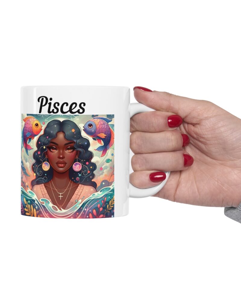 Women's Pisces Zodiac Ceramic Mug 11oz - Image 12