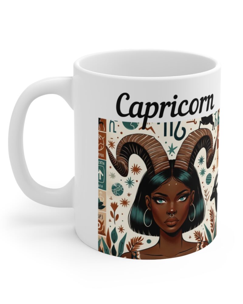 Women's Capricorn Zodiac Ceramic Mug 11oz - Image 3