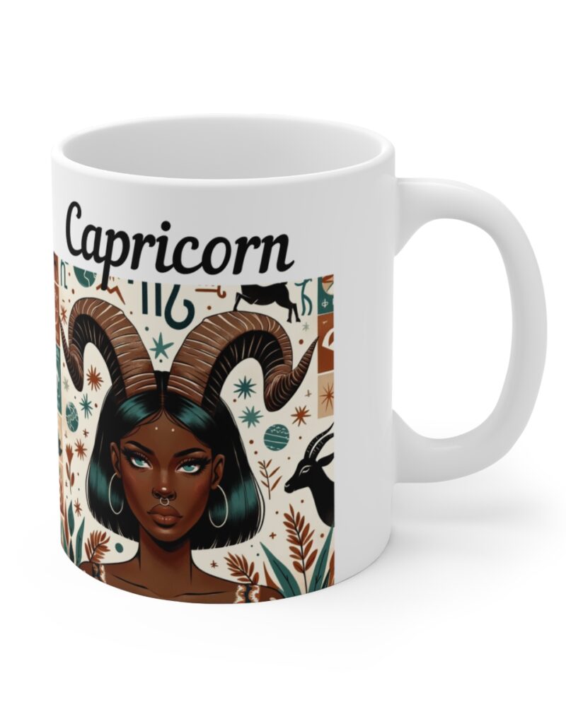 Women's Capricorn Zodiac Ceramic Mug 11oz - Image 4