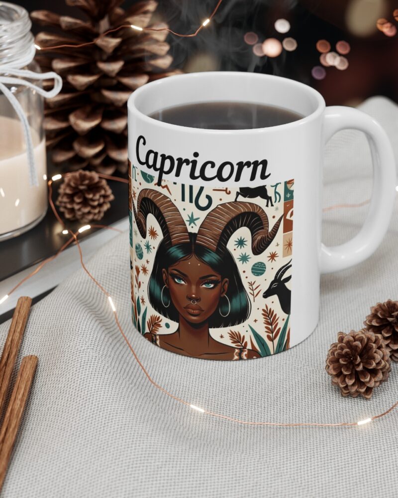 Women's Capricorn Zodiac Ceramic Mug 11oz - Image 5
