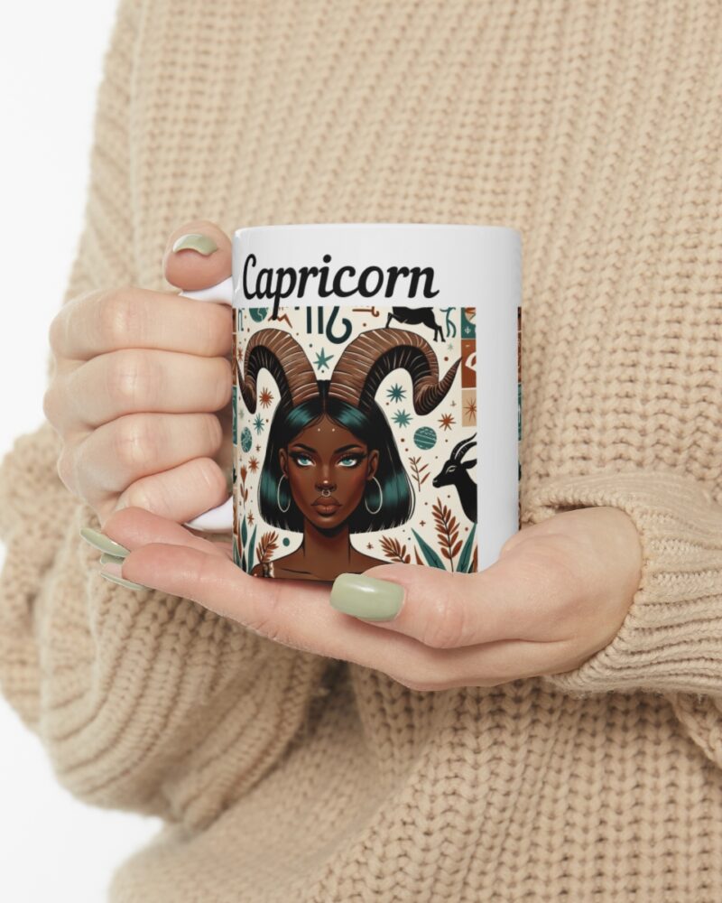 Women's Capricorn Zodiac Ceramic Mug 11oz - Image 10