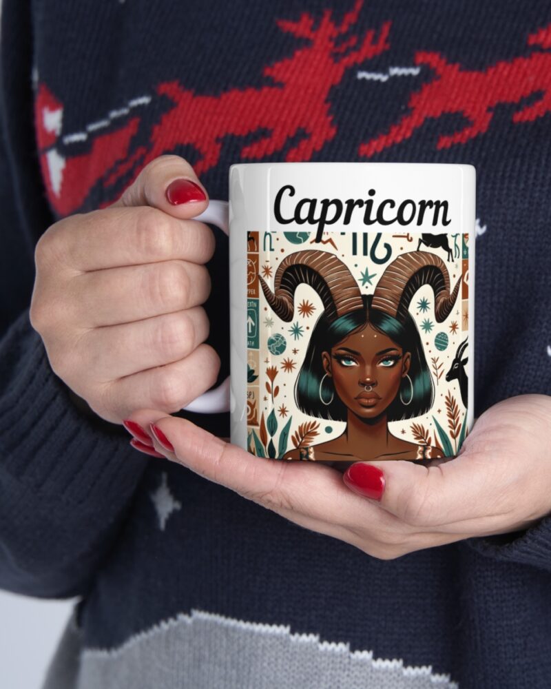 Women's Capricorn Zodiac Ceramic Mug 11oz - Image 11