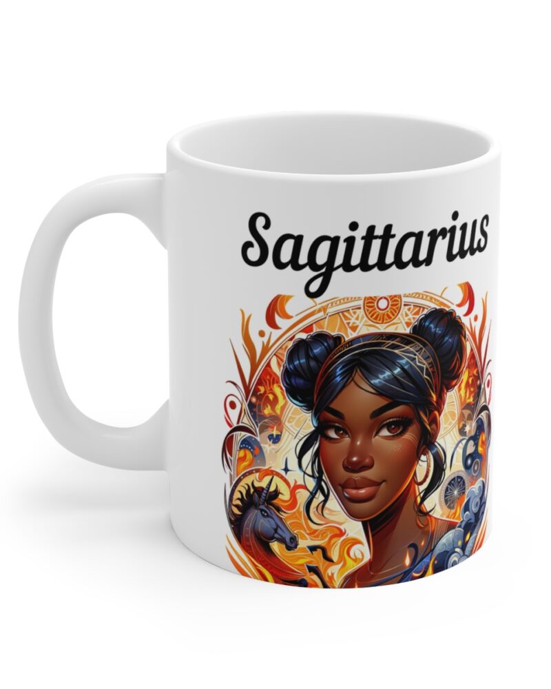 Women's Sagittarius Zodiac Ceramic Mug 11oz - Image 3