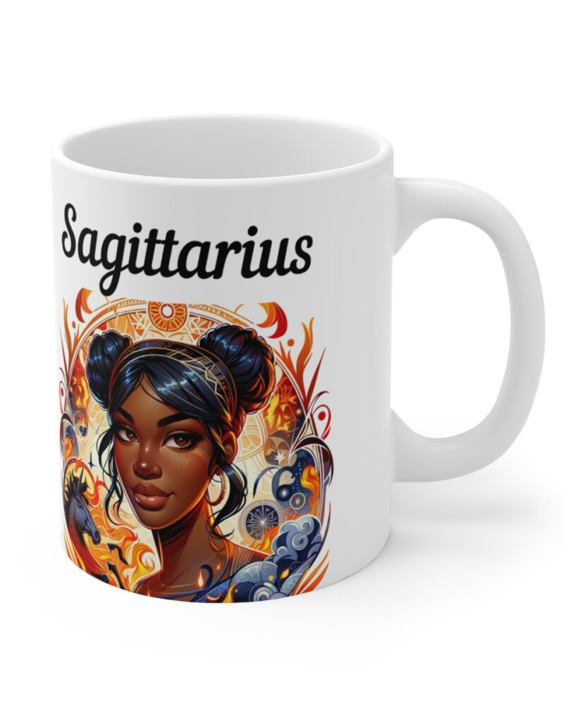 Women's Sagittarius Zodiac Ceramic Mug 11oz - Image 4