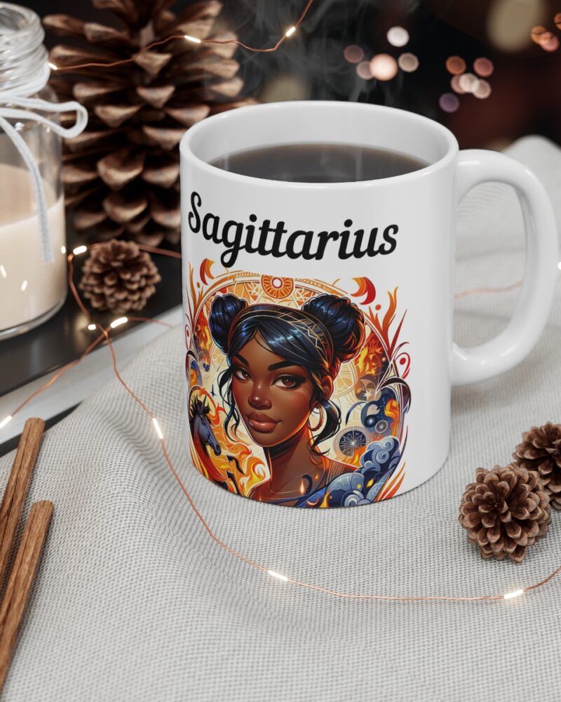 Women's Sagittarius Zodiac Ceramic Mug 11oz - Image 5