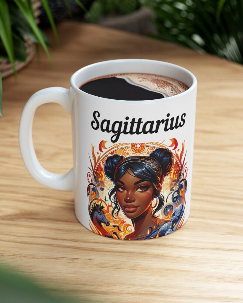 Women's Sagittarius Zodiac Ceramic Mug 11oz - Image 8