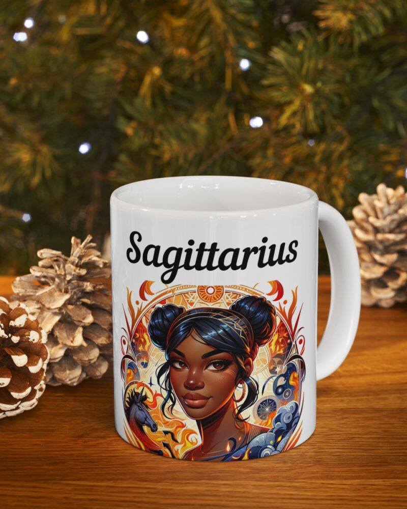 Women's Sagittarius Zodiac Ceramic Mug 11oz - Image 9