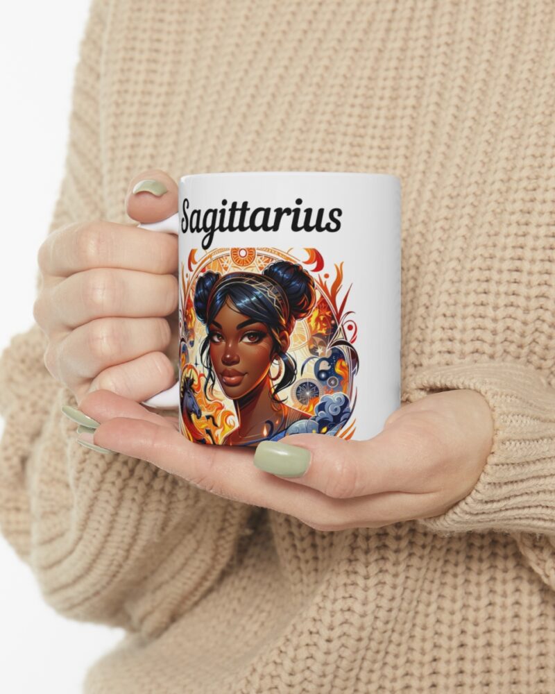 Women's Sagittarius Zodiac Ceramic Mug 11oz - Image 10