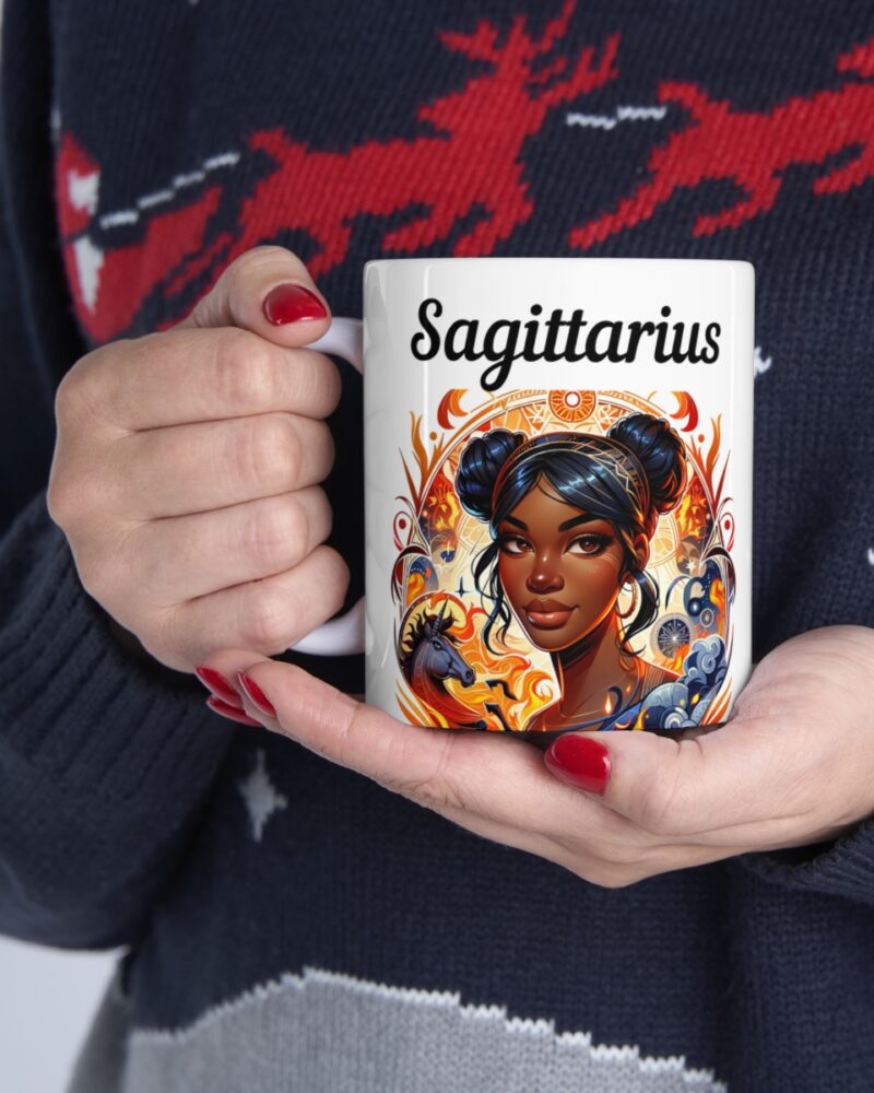 Women's Sagittarius Zodiac Ceramic Mug 11oz - Image 11