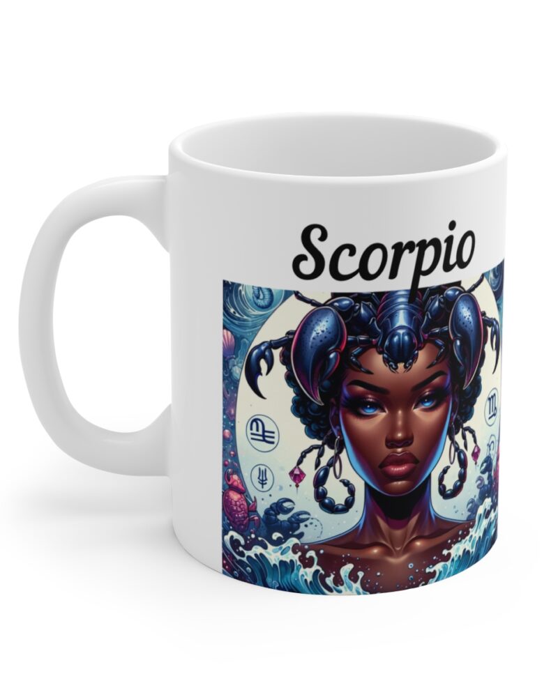 Women's Scorpio Zodiac Ceramic Mug 11oz - Image 3