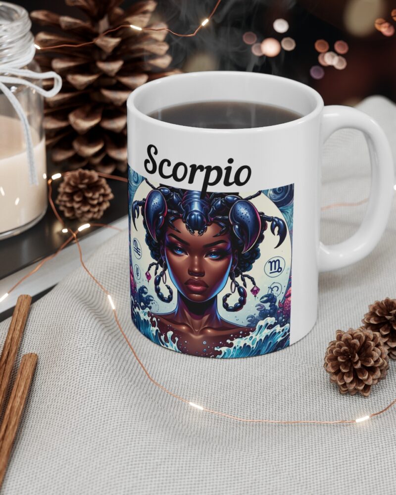 Women's Scorpio Zodiac Ceramic Mug 11oz - Image 5
