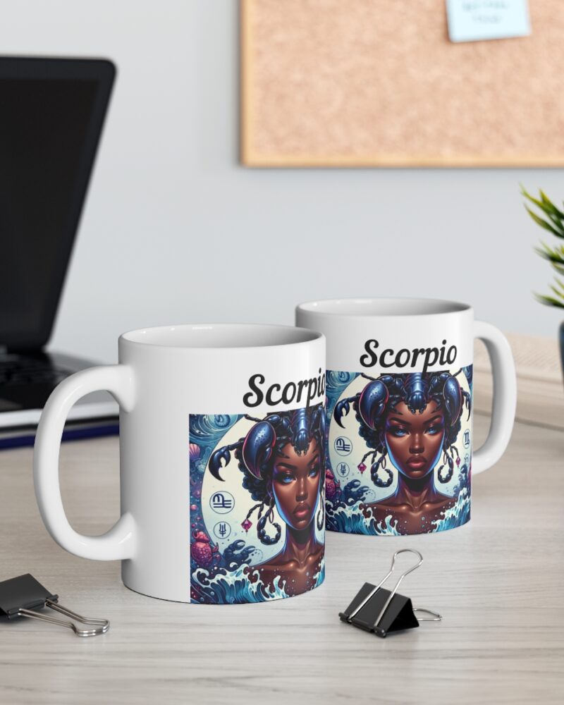 Women's Scorpio Zodiac Ceramic Mug 11oz - Image 6