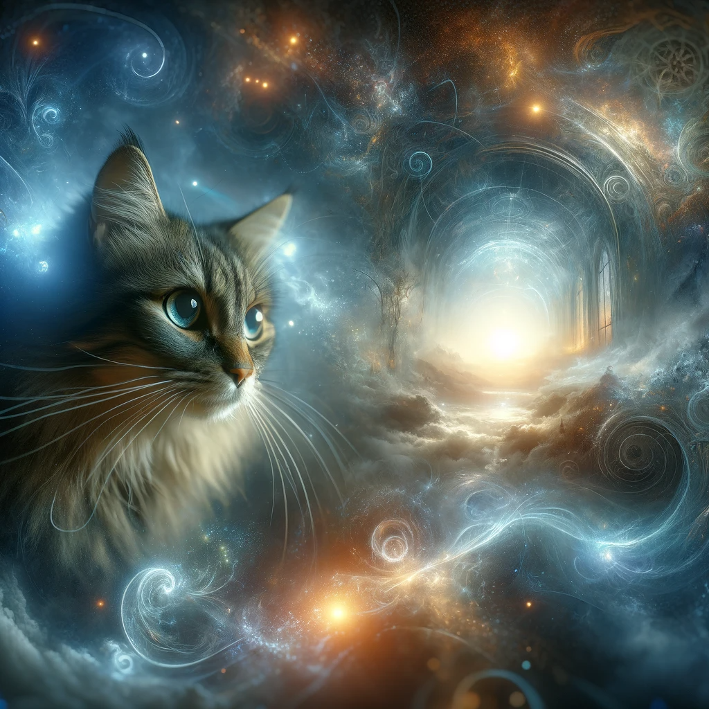 “Cats: Mystical Companions and Guardians of the Divine Essence”